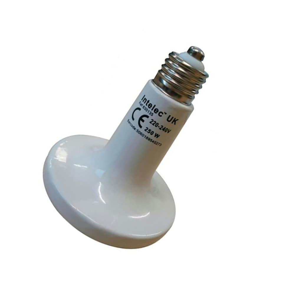 image 1 of Intelec Infra-Red Heat Bulb - White - One Size