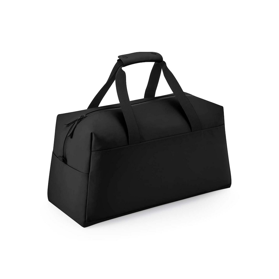 Bagbase Matte PU Coating 28L Duffle Bag - Black - One Size
