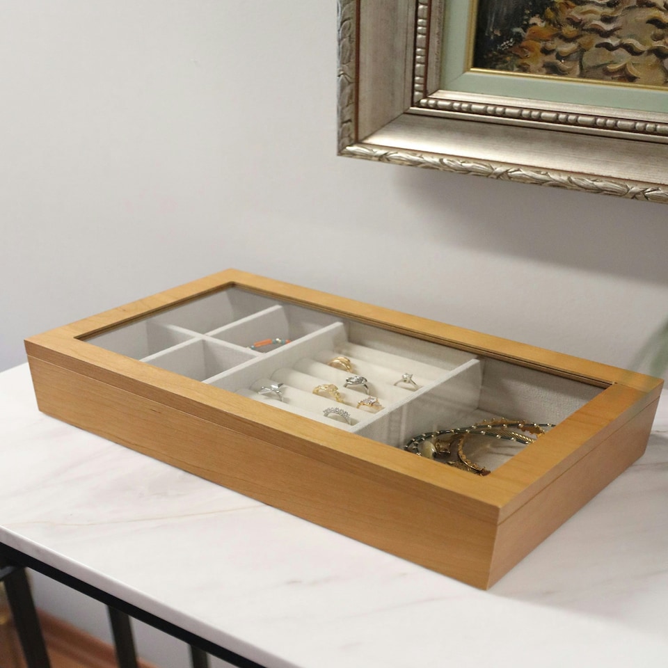 image 1 of Wooden Jewellery Box