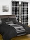 image 3 of New York Polycotton Duvet Cover Set with Pillowcase | Purple | Single | 1