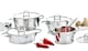 image 1 of Elit Collection 8-piece Stainless Steel Cookware Set