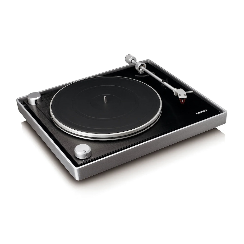 image 1 of Lenco L-455BK Audiophile turntable with Ortofon 2M RED cartridge