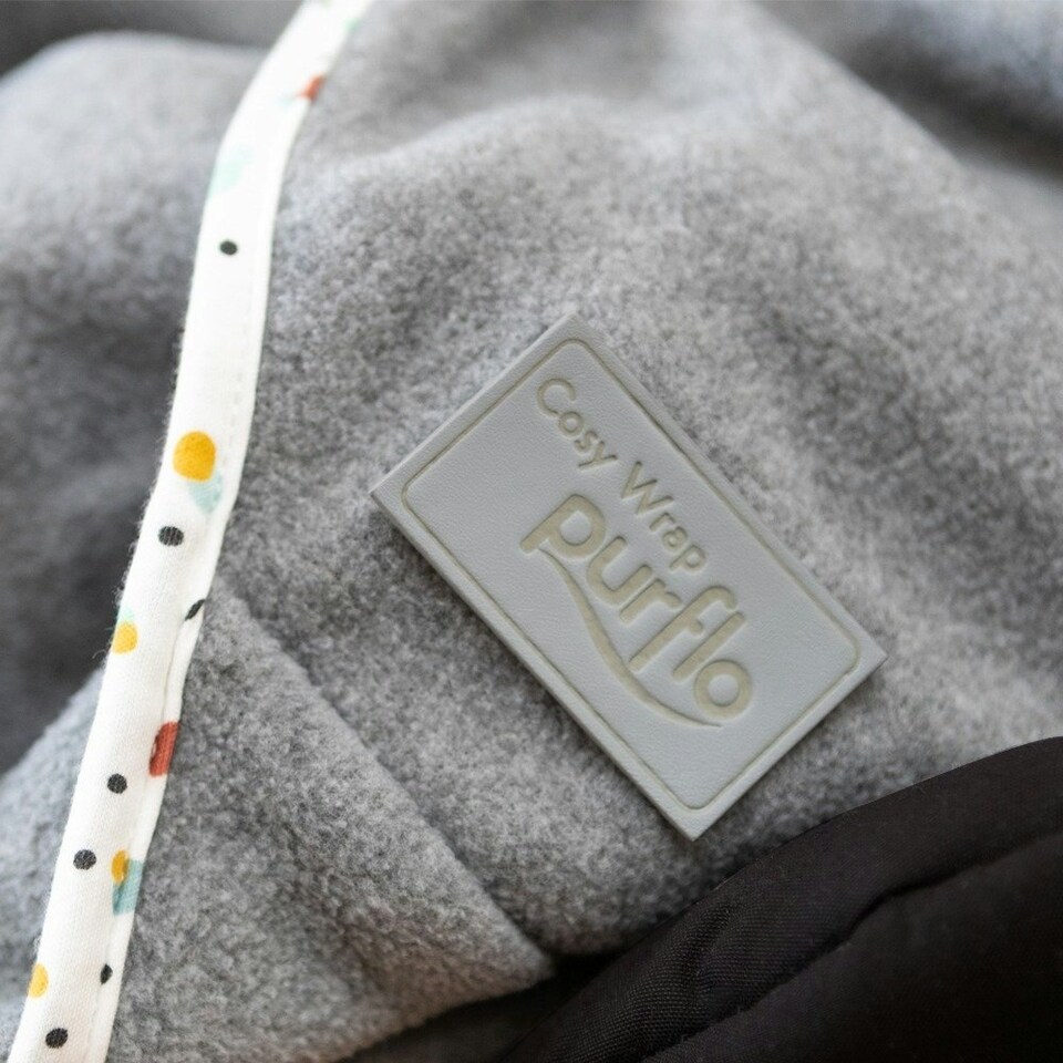 image 1 of Purflo Cosy Wrap Travel Blanket - Scandi Spot