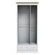 image 2 of Devon 3 Door 2 Drawer Wardrobe - Particle Board - L56 x W112.9 x H181.5 cm - White White