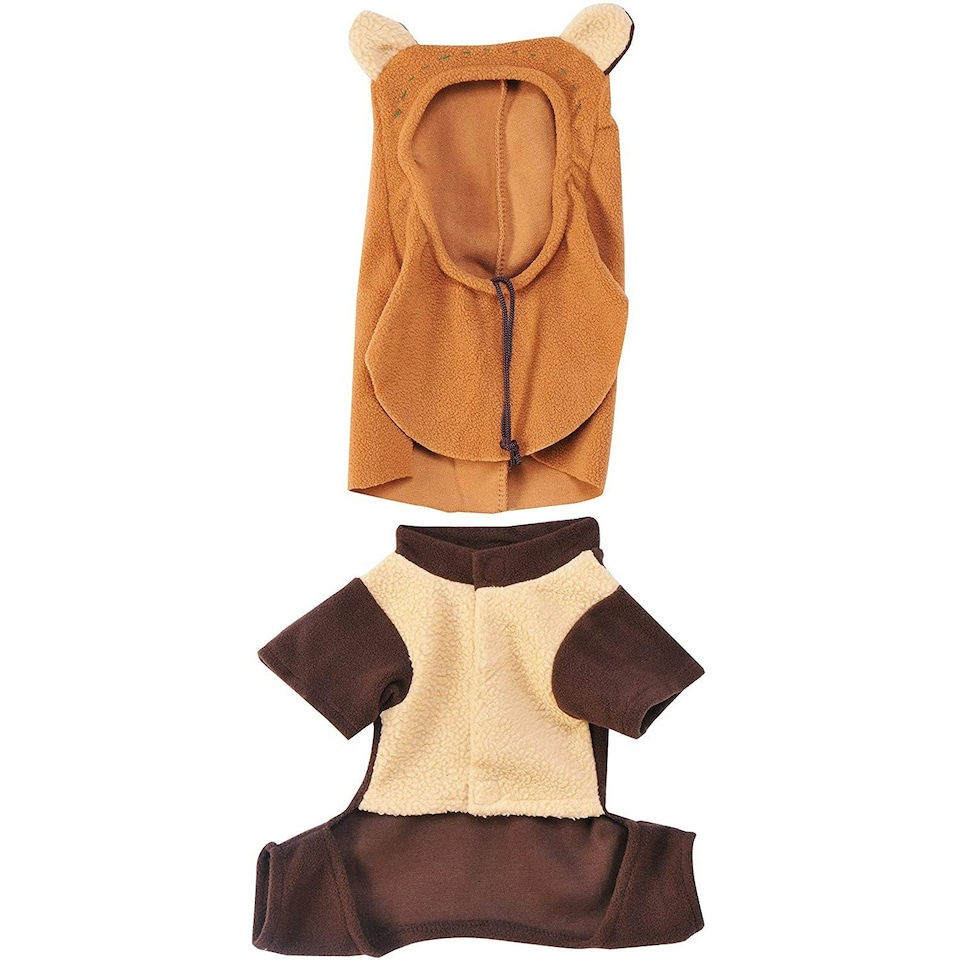image 1 of Star Wars Ewok Small Pet Costume - Brown - XL