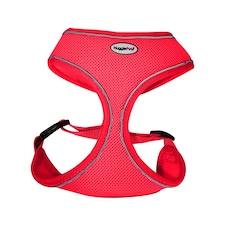 HugglePets Air Mesh Dog Harness Red | M