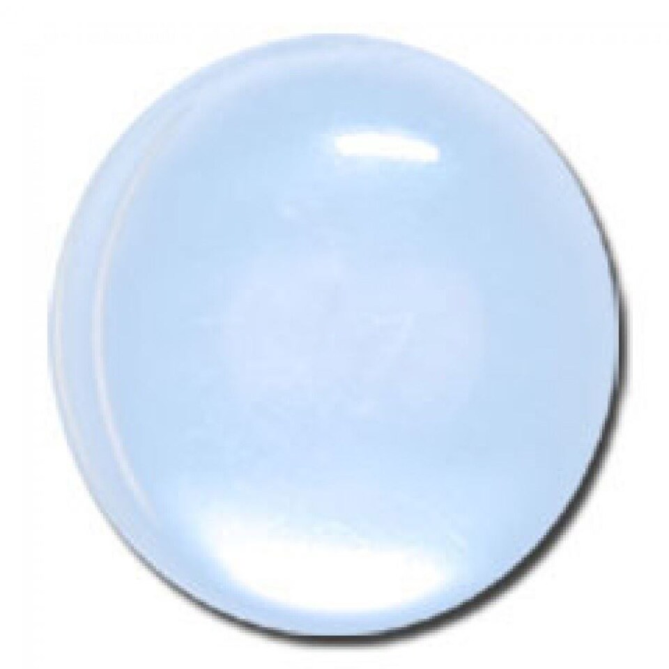 Trimits Pale Blue Round Polyester Shank Buttons for Dressmaking - 21mm - per value pack of 100