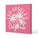 image 1 of Los Angeles California (Canvas Print) 127 x 127 x 4cm