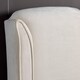 image 5 of 4ft6 Double Ottoman,Velvet fabric upholstered,lift up,storage,tall winged bed frame. Gas lift up, Boutique Hotel style, tall headend board, wing back