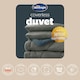 image 10 of Silentnight Coverless Duvet and Pillowcase Set, Washed Effect, Reversible - Blue Charcoal | Blue | Charcoal Reverse
