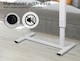 image 7 of Levede Adjustable Standing Desk 65CM to 93CM Height USB Charging | Yellow | Oak