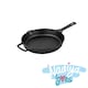image 1 of Prestige Cast Iron Skillet Frying Pan - Pouring Lips, Induction Oven Safe - 25cm