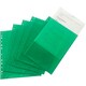 image 1 of Pack of 50 A4 Green Punched Pockets by Janrax