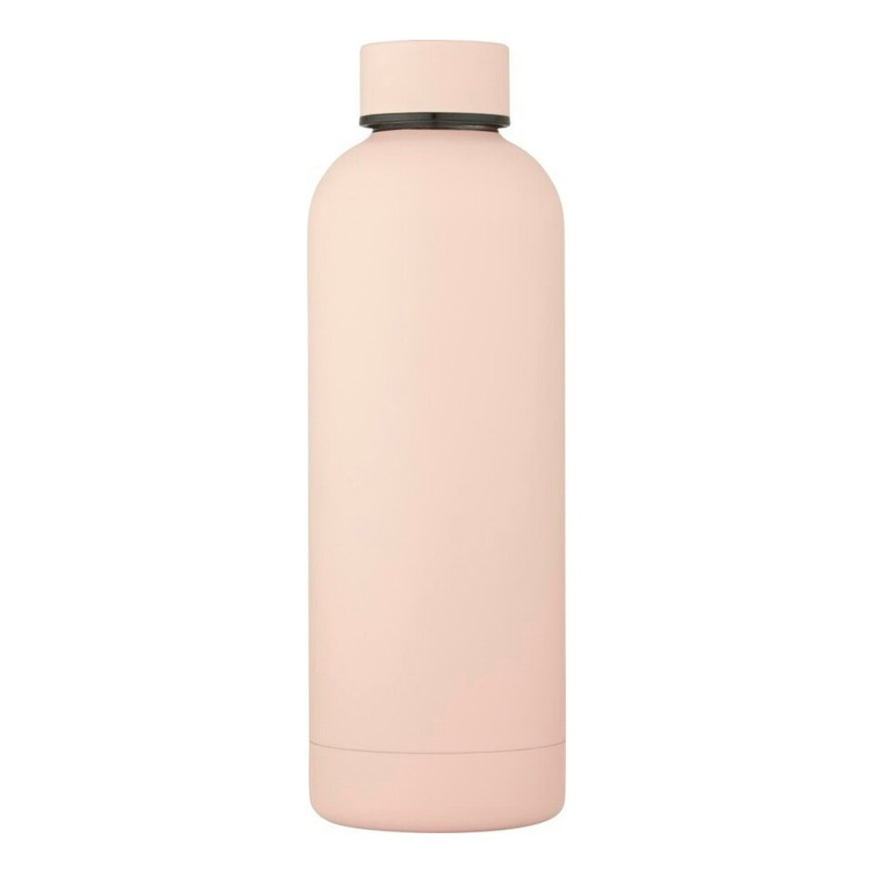image 1 of Avenue Spring 500ml Insulated Water Bottle - Pale Blush Pink - One Size