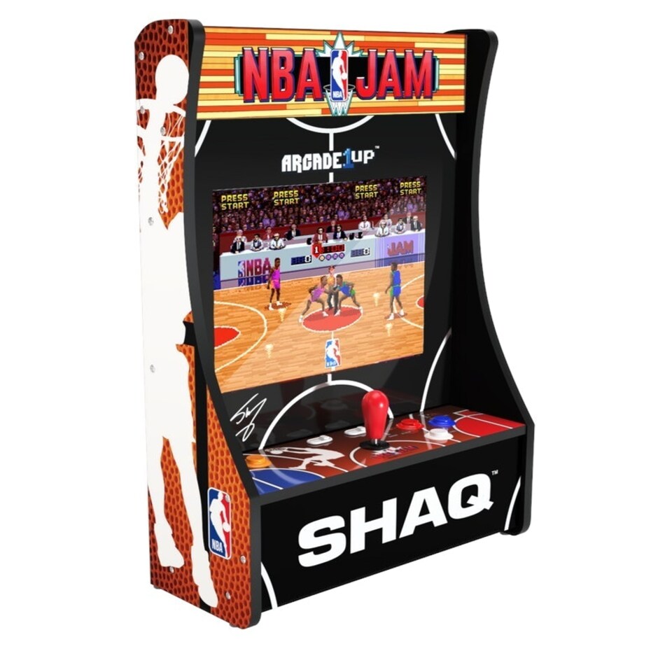 image 1 of Arcade1Up NBA Jam Partycade Machine Black