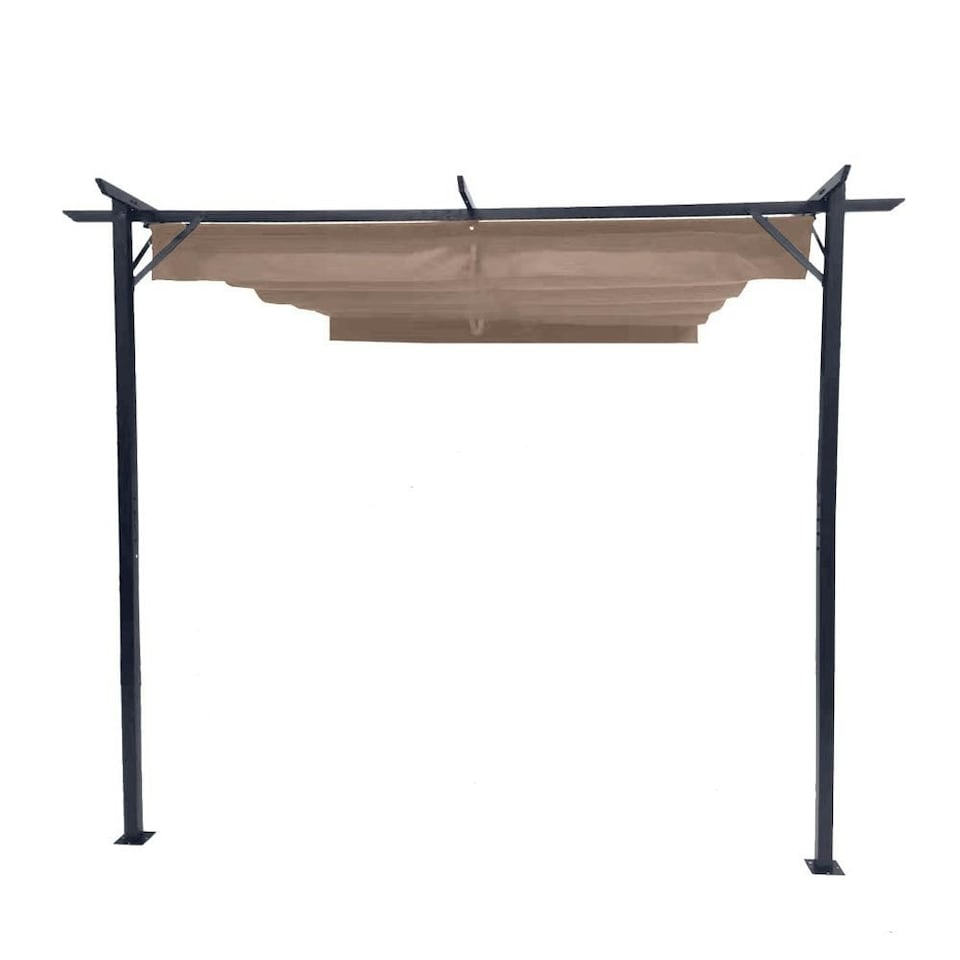 image 1 of Steel Wall Mounted Pergola