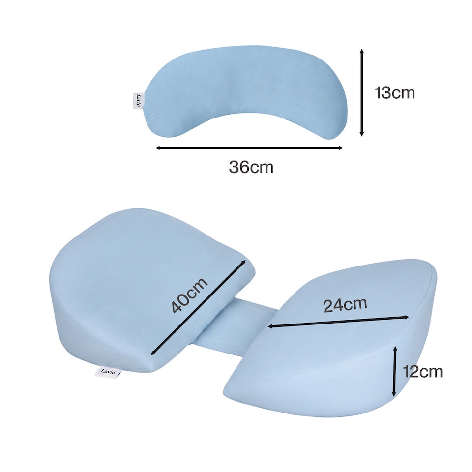 image 1 of Lavio Maternity Pregnancy Pillow Body Support Nursing Feeding Cushion