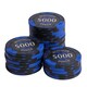image 6 of Redtooth Poker 14g Casino Quality Poker Chips - Pack of 25 - Various Denominations | Blue