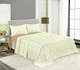 image 1 of Rosebud Flannelette Natural Double Sheet Set