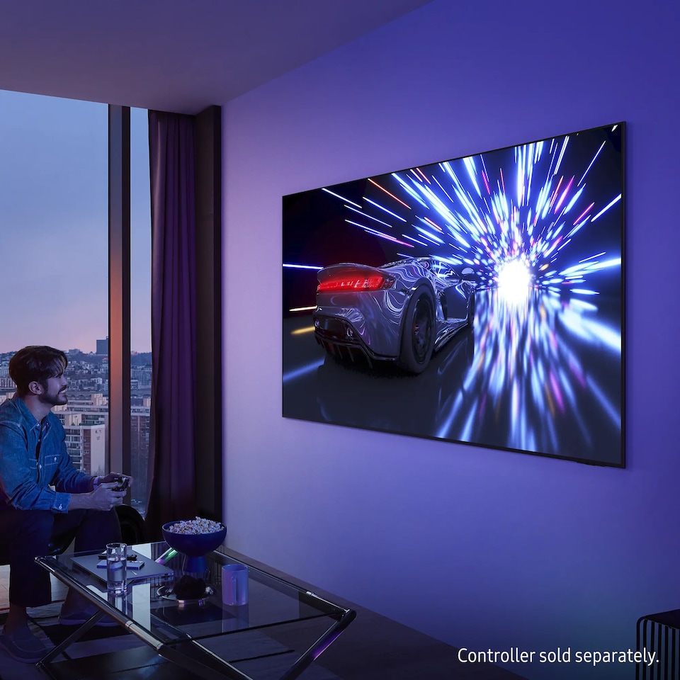 image 1 of Samsung QE77S95FATXXU TV 195.6 cm (77") 4K Ultra HD Smart TV Wi-Fi Black