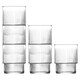 image 4 of LAV Helen Stacking Whisky Glasses - 325ml - Pack of 6