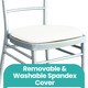 image 8 of Dining Seat Chair Covers Stretchable Spandex High-Back Slipcovers - 10pcs