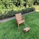 image 2 of Grand Chair with Footstool - W98 x D74 x H98 - Fully Assembled
