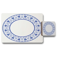 Folk Art (Placemat & Coaster Set)
