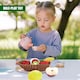 image 8 of The Magic Toy Shop Fabric Fruit Basket Toy Set Role Play Educational Toys for Toddlers