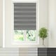 image 1 of Day/Night Roller Blind 60cm x 210cm | Grey | Dark Grey