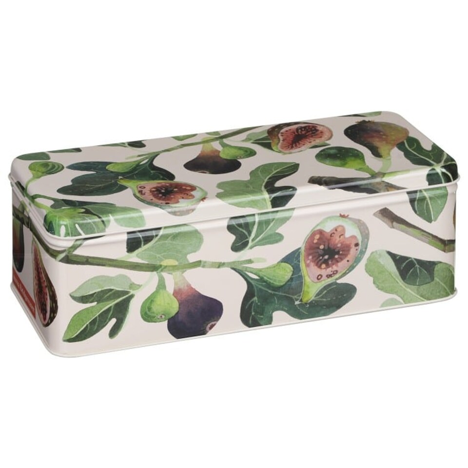 Tin: 24cm x 10cm x 8cm Emma Bridgewater Figs Rectangular Tin