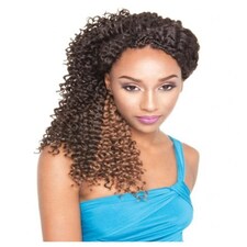 Mane Concept Hair Caribbean Syn Cuban Ripple Braid CB 8 Multi | P1B/BG | One Size
