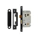 image 2 of Locking Bathroom Door Sashlock Latch Square Forend 64mm Matt Black
