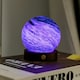 image 4 of Gingko Mini AstraGlass Desk Lamp Multi | Stellar Ocean
