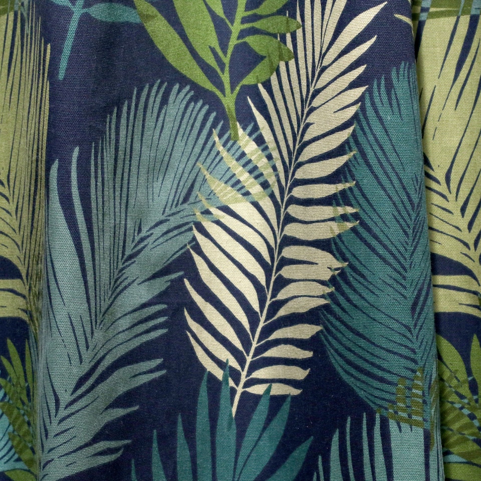 image 1 of Fusion Tropical Eyelet Curtains Multi