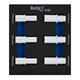 image 1 of Blue Spot Tools - 6 PCE 3/8" Metric Deep Sockets (10 & 13mm) (EVA Foam)