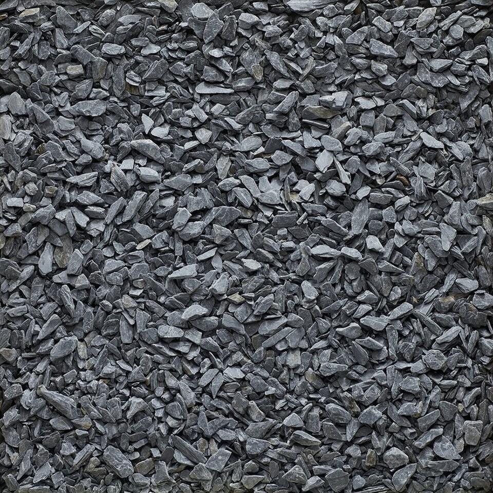 image 1 of Blue Slate Chippings - 20mm - Premium Aggregate Bulk Bag - 850 kilos