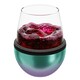 image 2 of Asobu Stemless Wine Glass with Insulated Stainless Steel Sleeve 444ml Unicorn/Teal