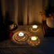 image 3 of Glass Tealight Holders | Clear | 3