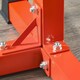 image 7 of SPORTNOW Bulgarian Split Squat Stand, 12-Level Leg Training Machine, Red