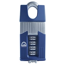 Squire Warrior High-Security Closed Shackle Combination Padlock 55mm Boxed | Multi