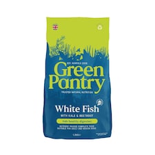 Green Pantry Weight Control Natural Dog Food White Fish with Kale and Beetroot 10kg