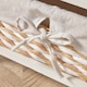 image 3 of Wooden Storage Unit 3 Drawer Wicker Basket Chest Organiser White Fully Assembled