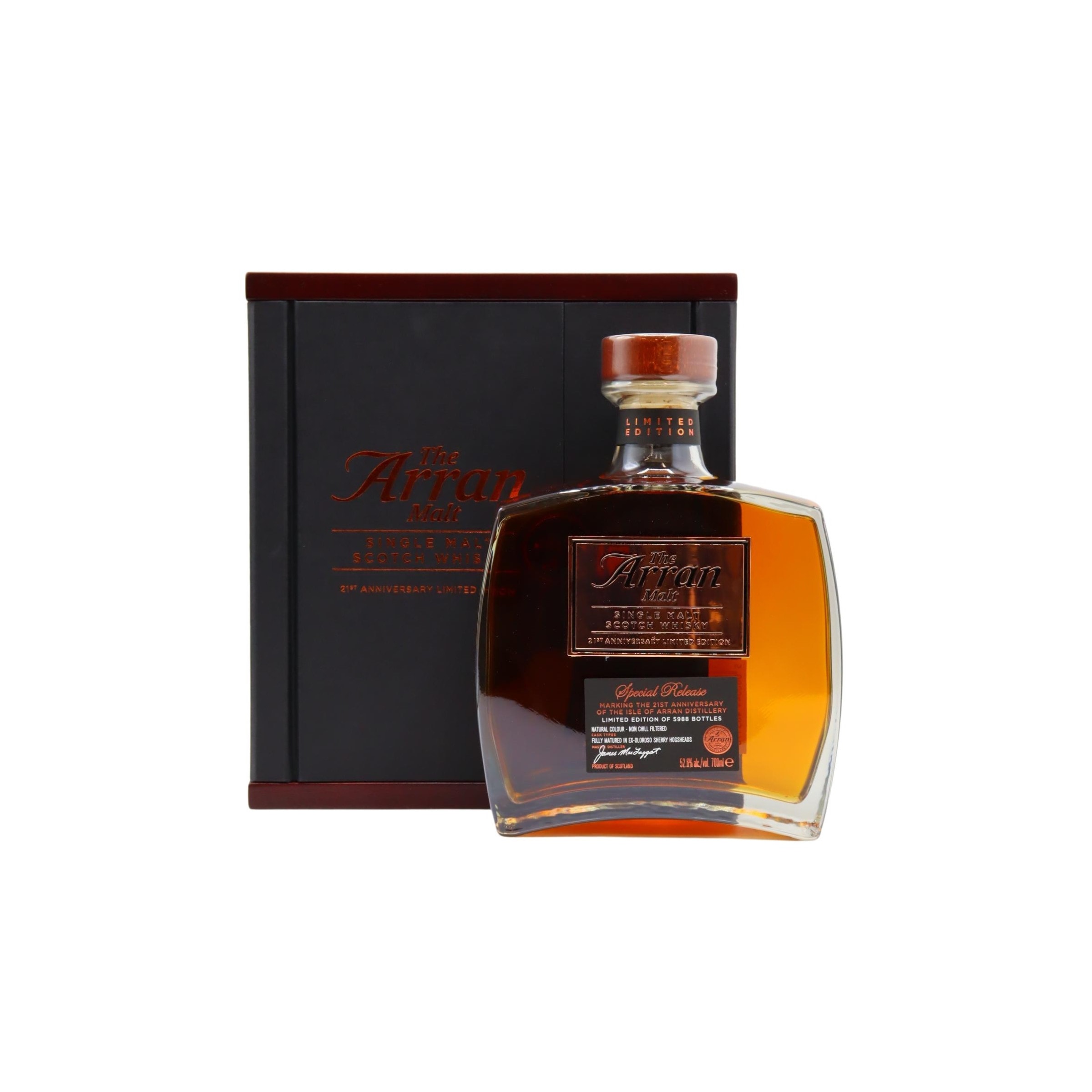 The Arran Malt 20年 リミテッドエディション 700ml Arran - 21st Anniversary Limited Edition Single Malt Scotch Whisky