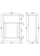 image 5 of Balterley Modern Bathroom Retro Floor Standing WC Back to Wall Toilet Unit | Green | Satin Green