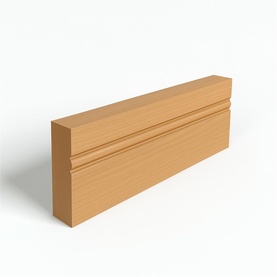 Pack of 10 (Total 10 Units) - Moisture Resistant MDF 2 Drip Architrave & Rebate - 25mm (T) x 69mm (H) x 2440mm (L)