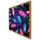 image 4 of Painted bird feathers (Picture Frame) Grey | XL