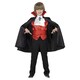 image 1 of Dracula Boy Vampire Fancy Dress Costume Kids Medium - Age 7-9