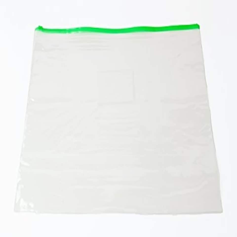 image 1 of Pack of 12 A3 Green Zip Zippy Bags