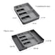 image 5 of Living and Home Expandable 12-Compartment Cutlery Tray Drawer Organizer